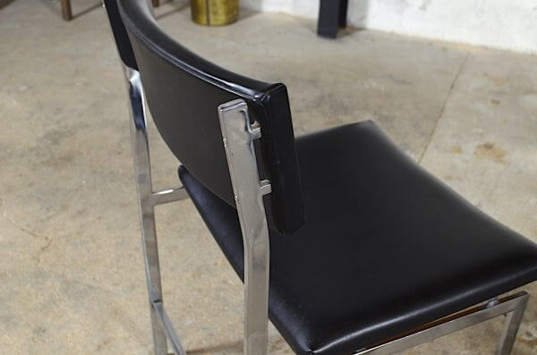 Chaise métal Isa design vintage et industriel