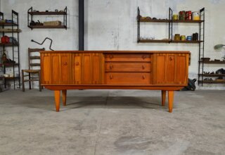 Enfilade scandinave Jude en teck 1960