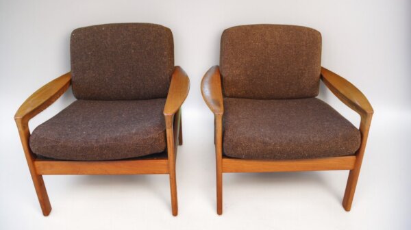 Duo de Fauteuils Danois Sven Ellekaer