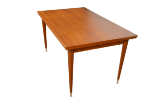 Table design scandinave en teck vintage 1960