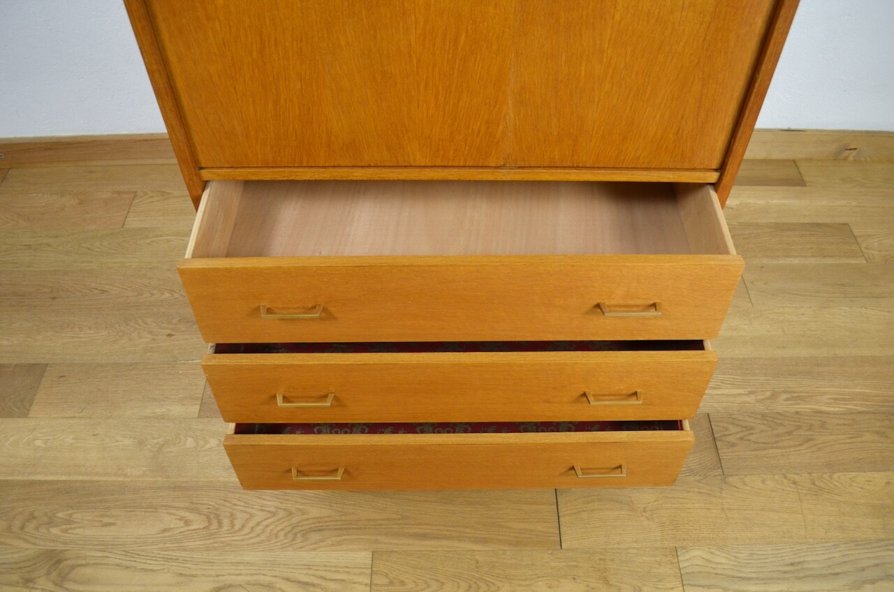 Bureau design 1960, pieds compas
