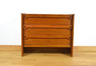 Commode en Orme Vintage 1970 / 1980
