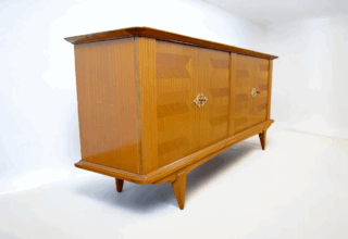 Enfilade Vintage en Acajou & Merisier 1960
