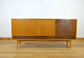 Enfilade Vintage Bi-Ton & Pieds Compas Charles Ramos Vintage 1950 / 1960