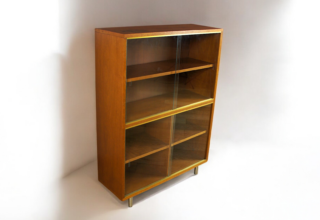 Vitrine Design Scandinave en Teck Vintage 1960