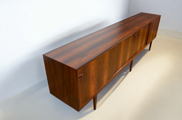 Grande Enfilade Danoise en Palissandre de Rio par H. Rosengren Hansen 1960 - A2849