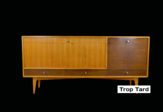 Enfilade Vintage Bi-Ton & Pieds Compas Charles Ramos Vintage 1950 / 1960