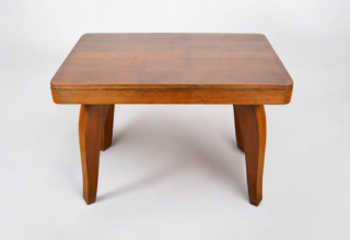 Petite Table de Repas Art Déco en Palissandre 1930