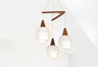 Lustre Boomerang de Louis Kalff Édition Philips Vintage 1950 / 1960