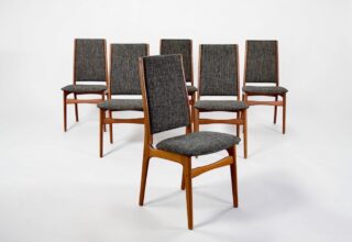 Série de 6 Chaises Danoise de Schionning & Elgaard pour Randers 1960