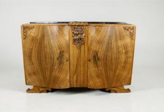 Enfilade Art-Déco en Noyer Année 1920 / 1930