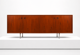 Enfilade Danoise en Teck Erik Brouer / Brouer's Mobelfabrik Vintage 1960