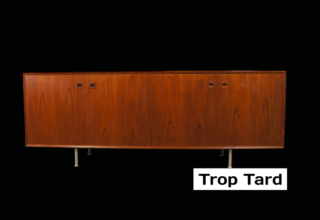 Enfilade Danoise en Teck Erik Brouer / Brouer's Mobelfabrik Vintage 1960