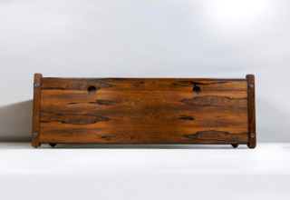 Coffre en Palissandre de Rio Réalisé par Sergio Rodrigues Design Brésilien 1960