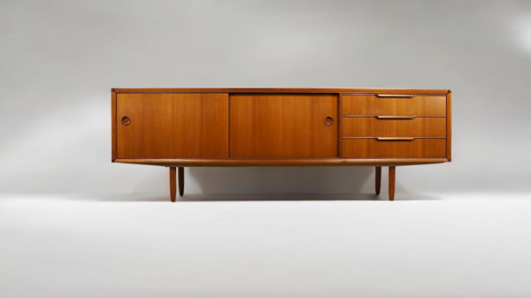 Enfilade Scandinave en Teck de Rudolf Bern Glatzel Édition Fristho 1960