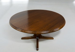 Table Basse Ronde Esprit Baumann Vintage 1960