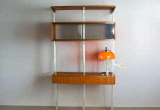 Wall Système Modulable & Bureau de Louis Paolozzi Édition Monopoly Vintage 1960