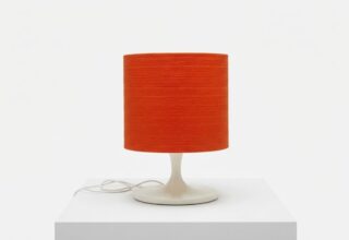 Grande Lampe Pied Tulipe Vintage 1970