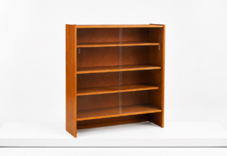 Vitrine Design Scandinave en Teck Vintage 1960