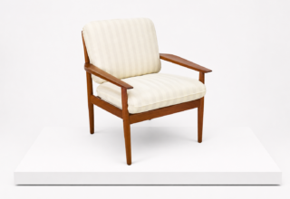 Fauteuil Danois de Grete Jalk Édition Glostrup Vintage 1960
