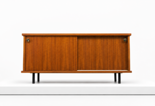 Enfilade Basse Vintage 2 Portes Coulissantes 1960